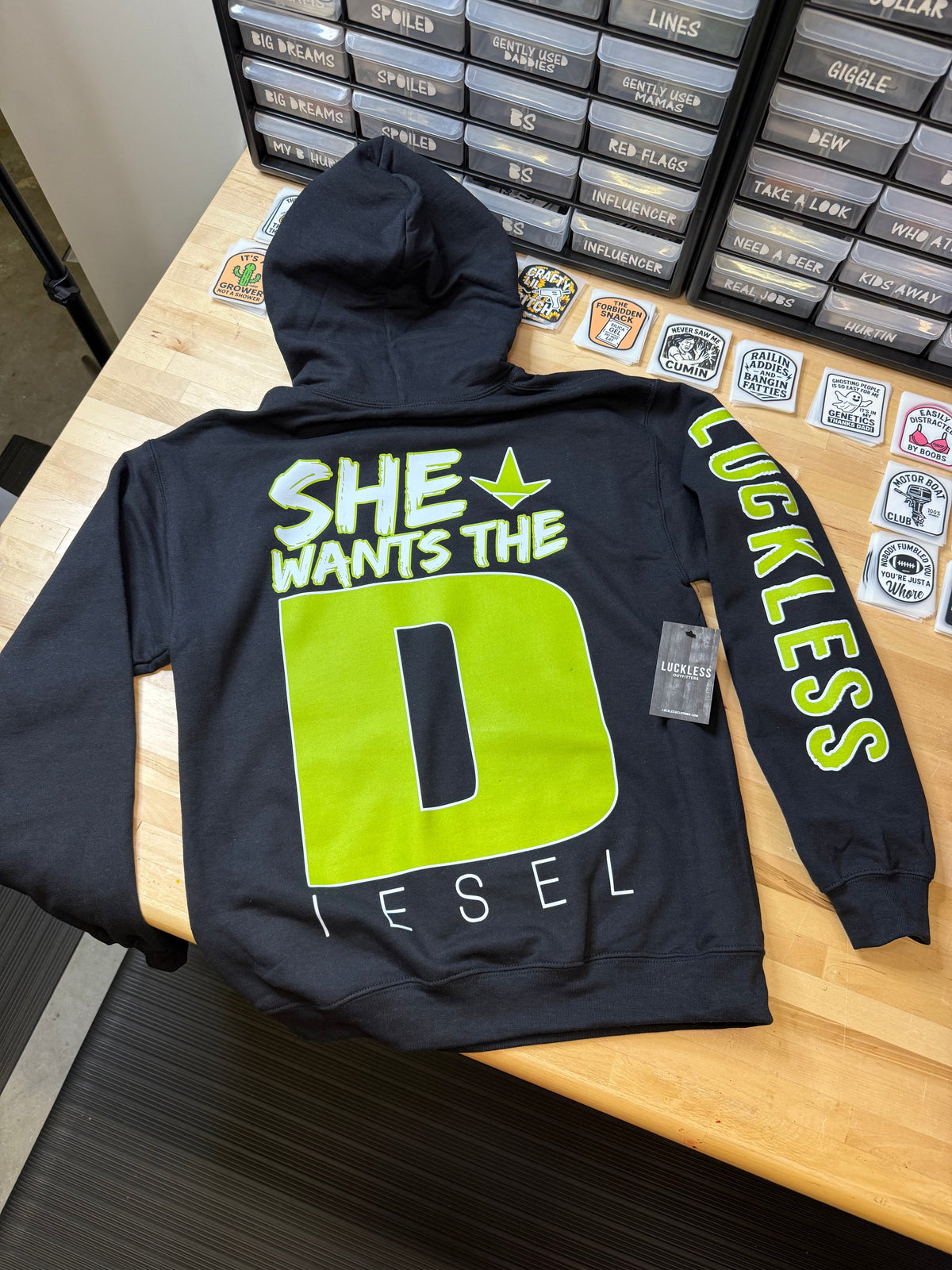 She Wants the Diesel | Hoodie