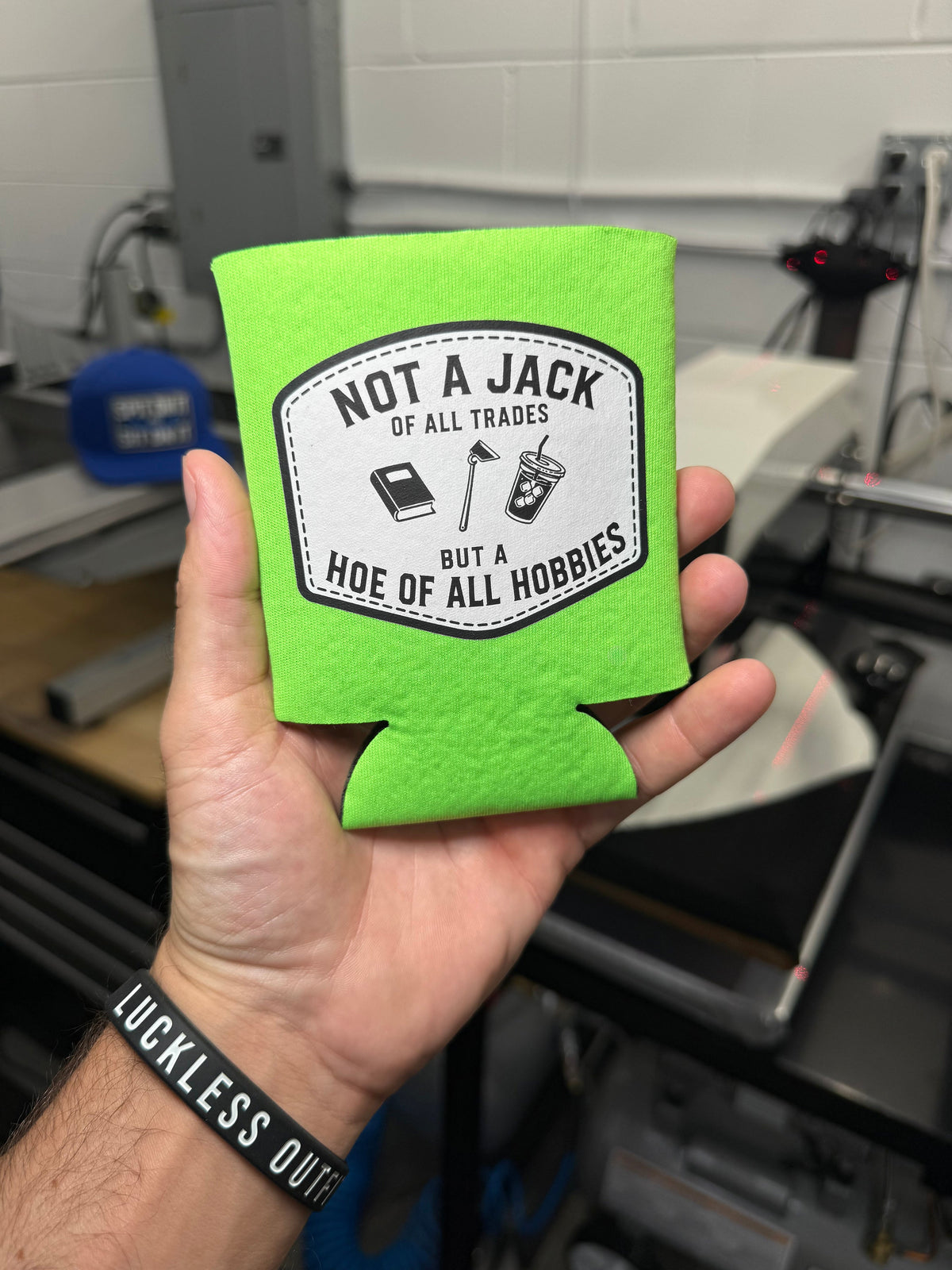 Hoe of All Hobbies | Koozie