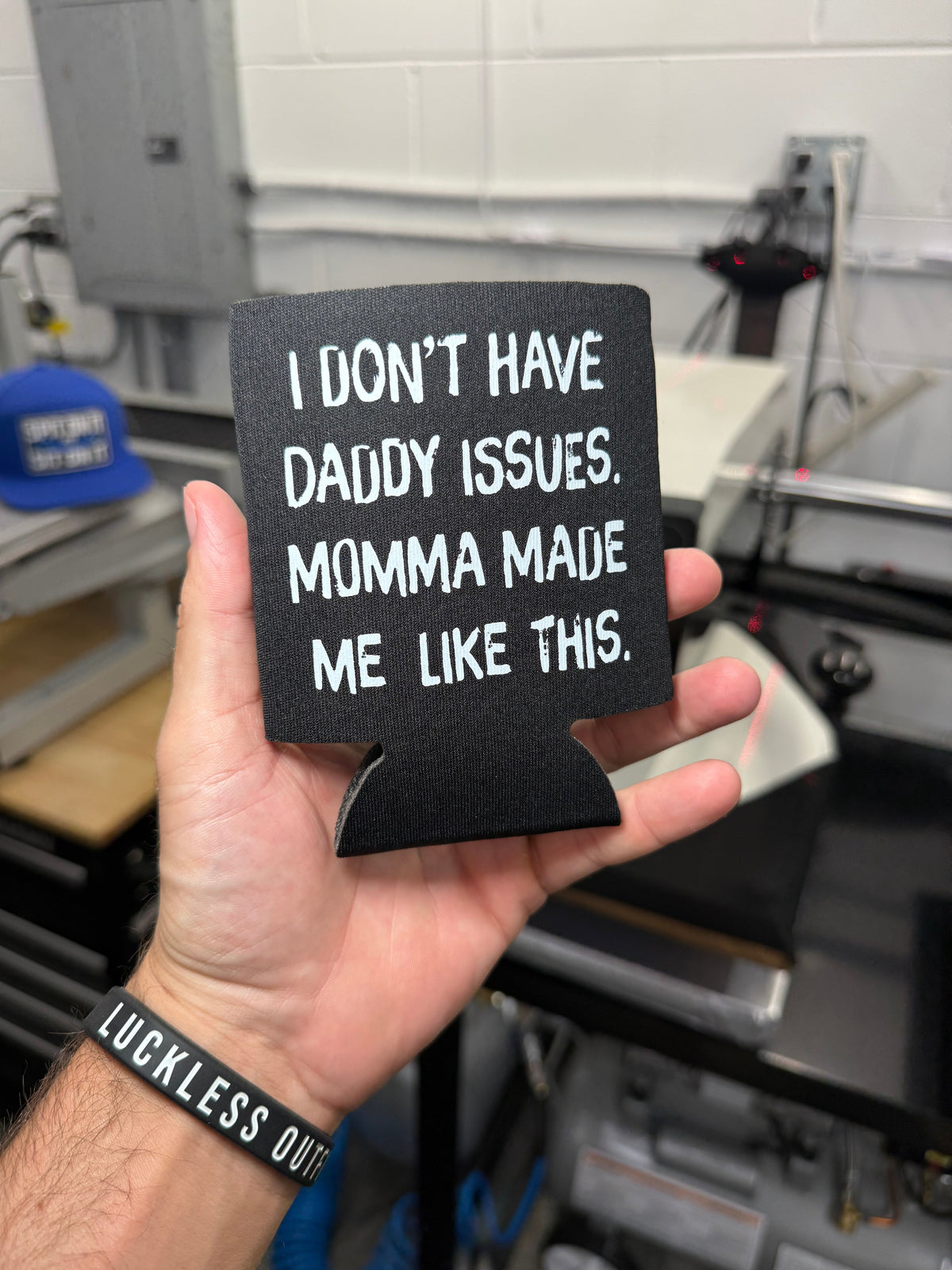 I Don't Have Daddy Issues Koozie