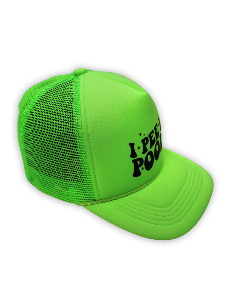 I P IN POOLS FOAM TRUCKER HAT
