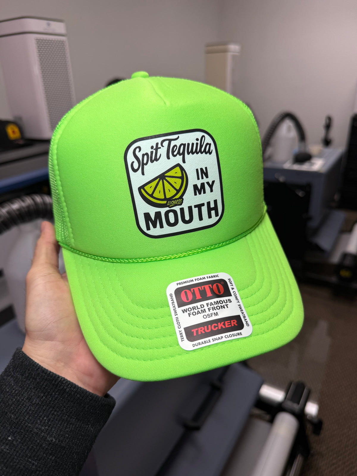Spit Tequila in My Mouth Trucker Hat