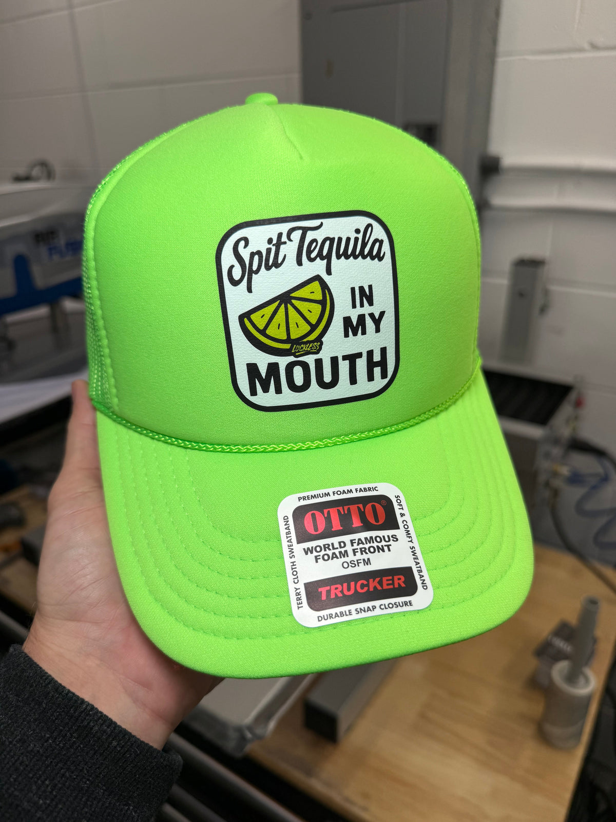 Spit Tequila in My Mouth Trucker Hat