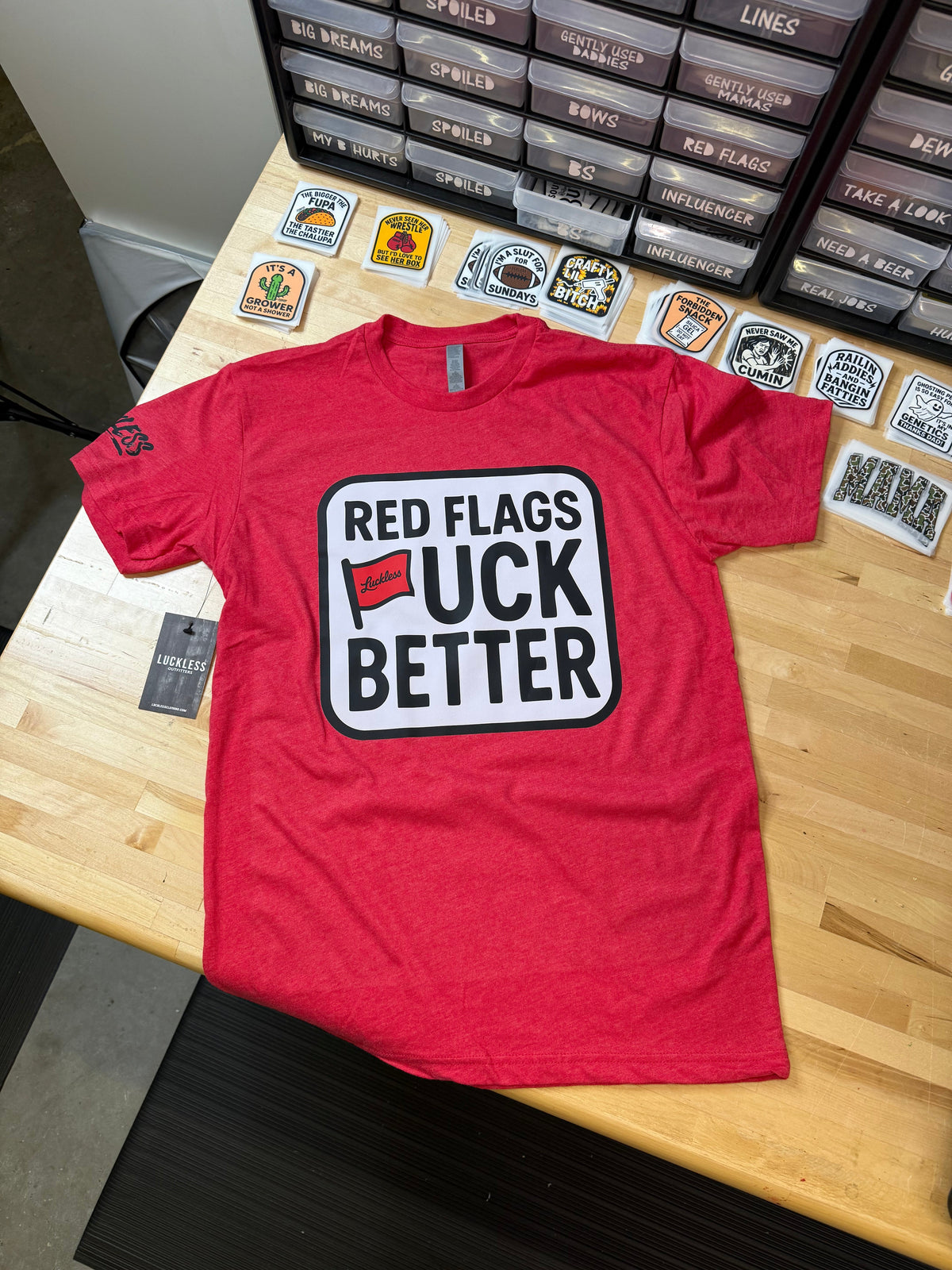 Red Flags Fuck Better Tee