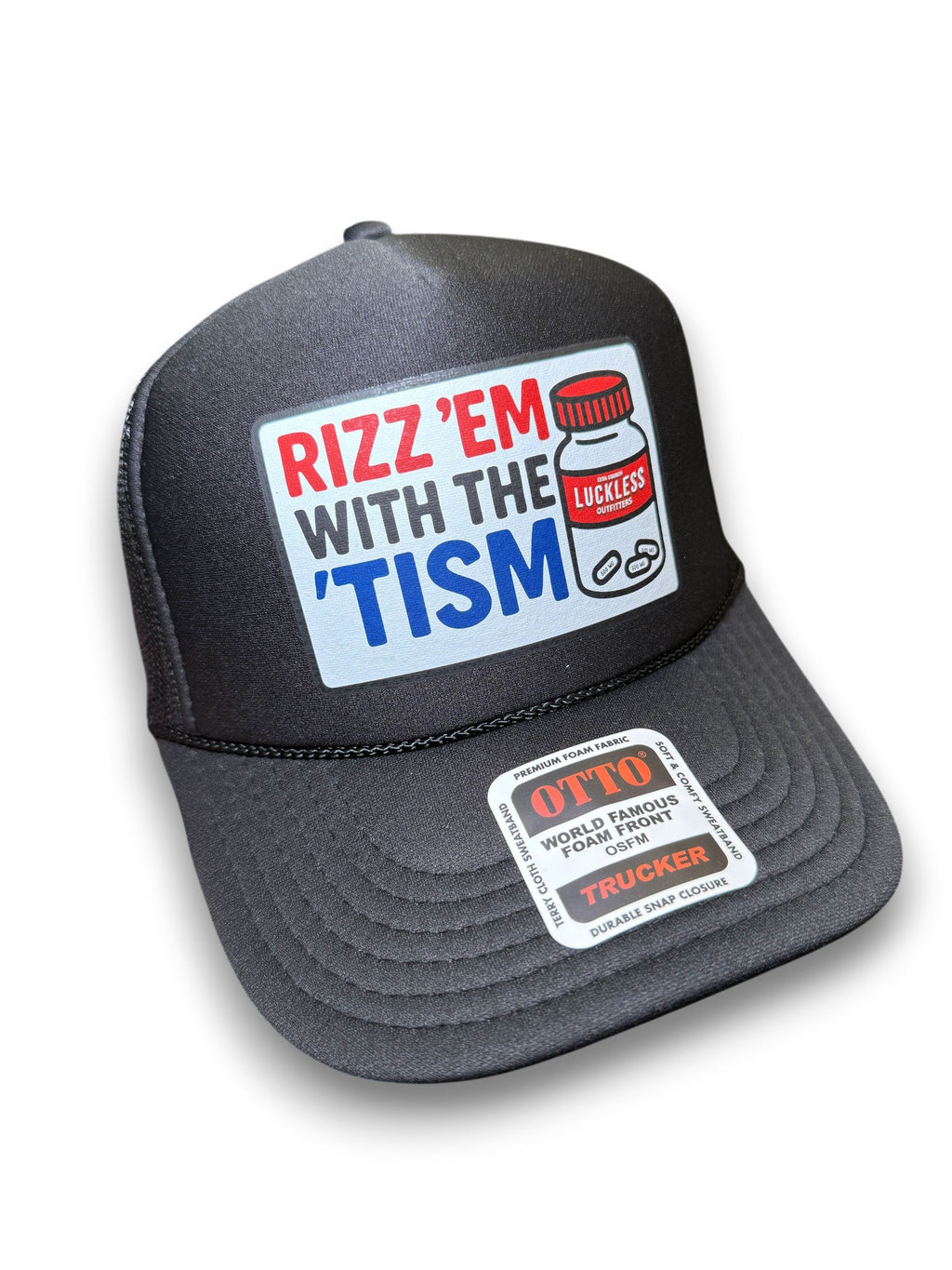 Rizz 'Em With The 'Tism Trucker Hat