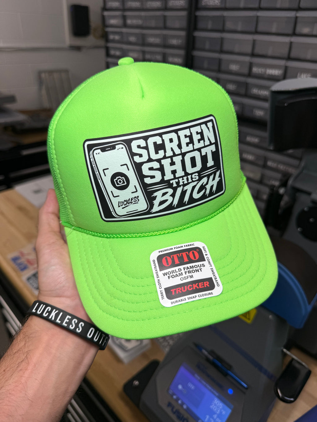 Screen Shot This Bitch Trucker Hat