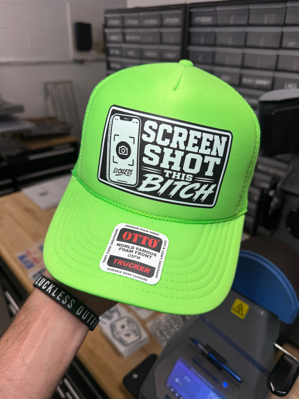 Screen Shot This Bitch Trucker Hat