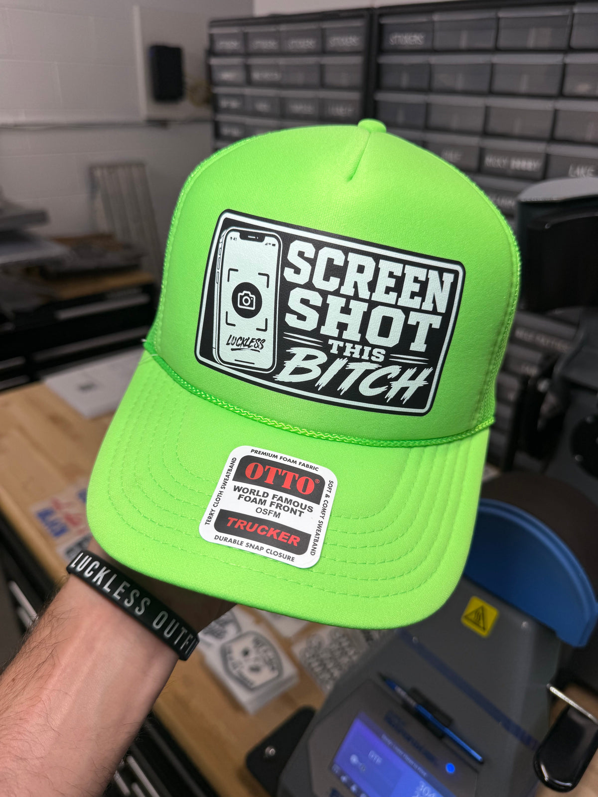 Screen Shot This Bitch Trucker Hat