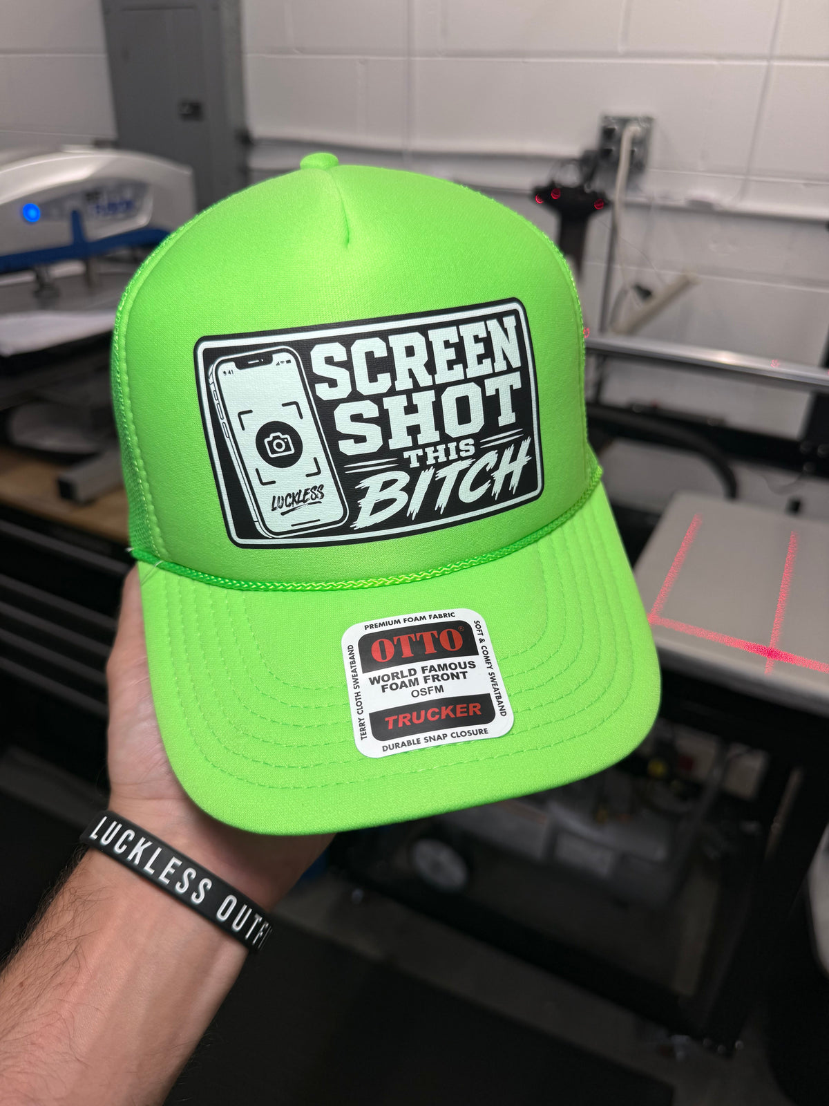 Screen Shot This Bitch Trucker Hat